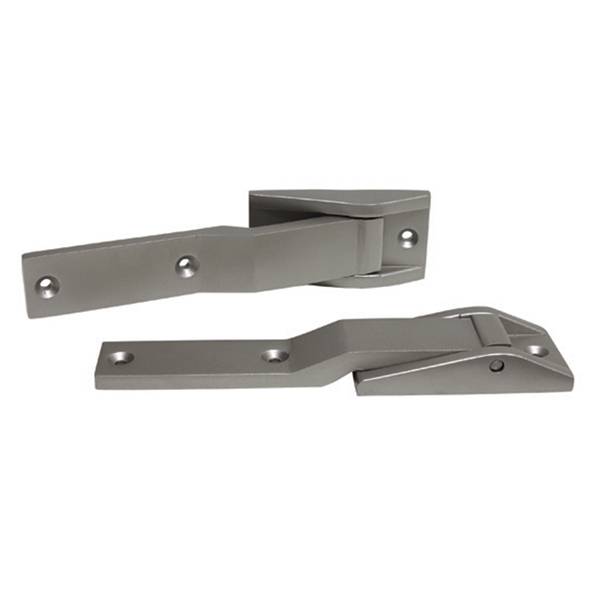 Rugged Ridge Tailgate Hinge Kit, Satin Stainless Steel; 97-02 Jeep Wrangler  TJ # Tailgate Hinge Kit, Satin Stainless Steel; 97-02 Jeep Wrangler  TJ | Nelson Truck