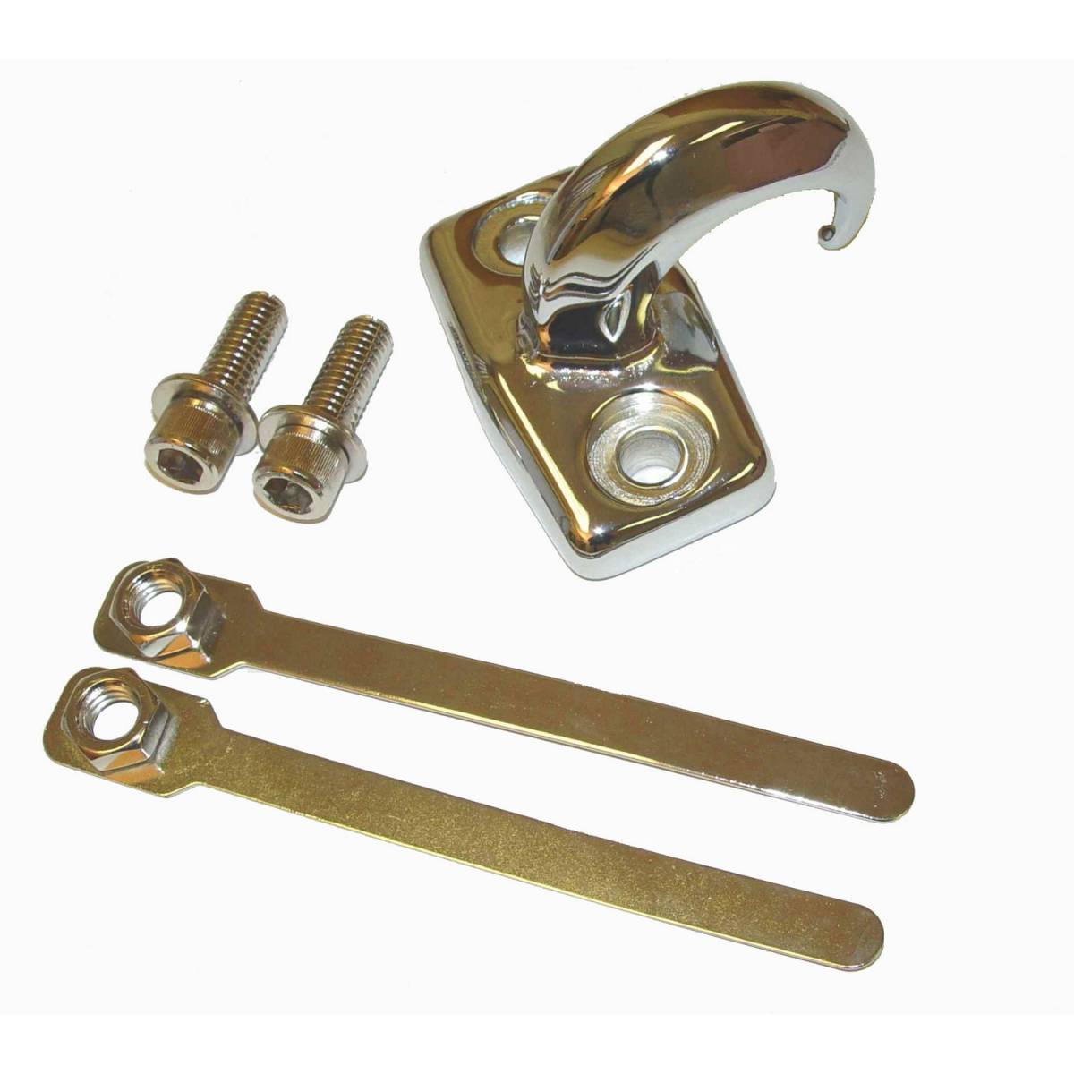 Rugged Ridge Tow Hook, Rear, Chrome; 97-06 Jeep Wrangler TJ # Tow  Hook, Rear, Chrome; 97-06 Jeep Wrangler TJ | Nelson Truck