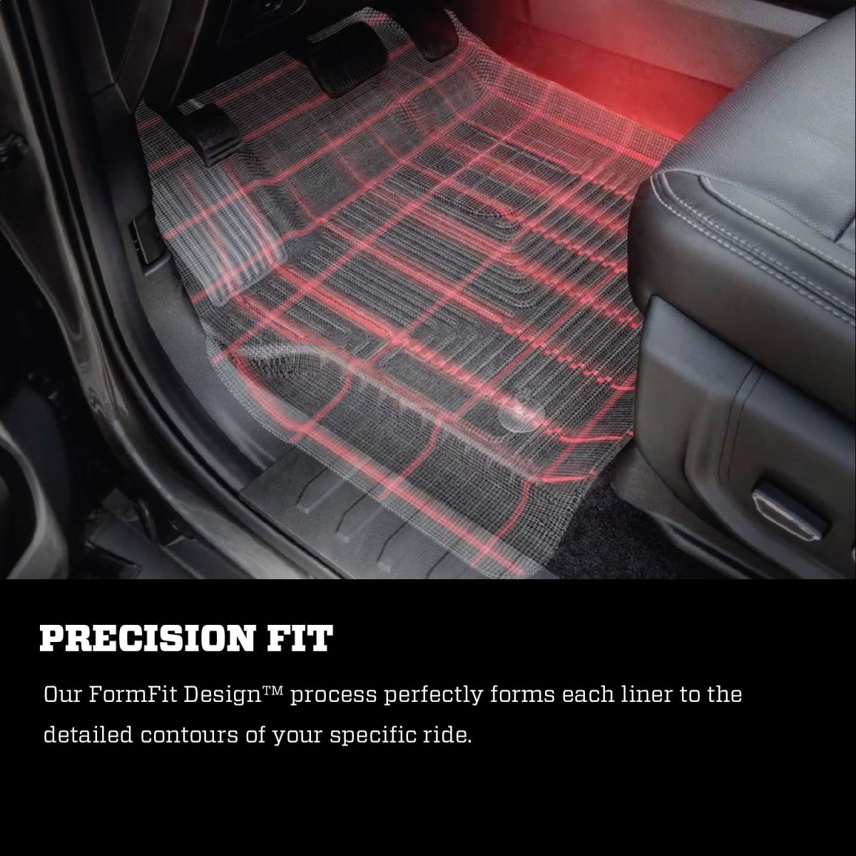 Husky WeatherBeater Tan Fit 08-10 Ford F-250/350 Crew Cab Floor Mats Liners