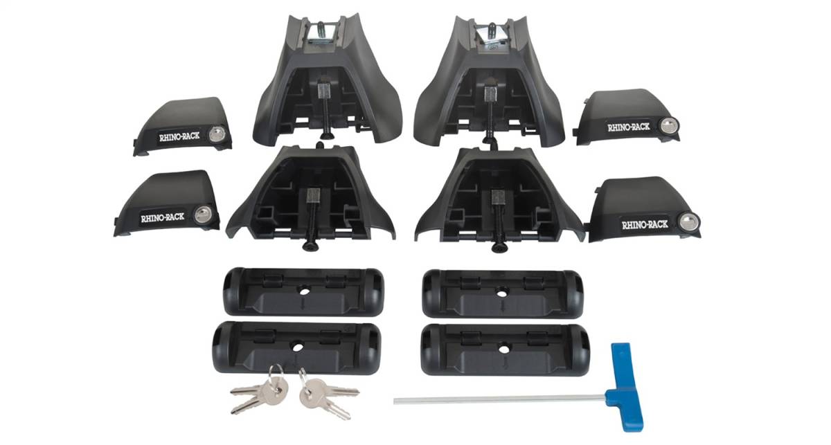 Rhino-Rack USA JA2724 2500 Multi Fit Vortex Aero Roof Rack System Rhino-Rack USA JA2724 2500 Multi Fit Vortex Aero Roof Rack System