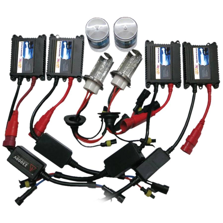 Race Sport H4-4-6K-SLIM H4 6K True Bi-Xenon HID KIT