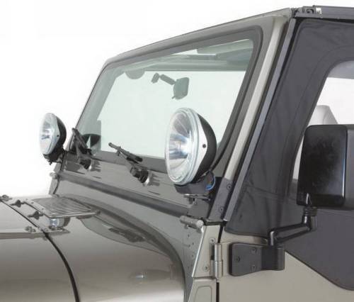 Exterior Lighting - Windshield Hinge Light Bracket