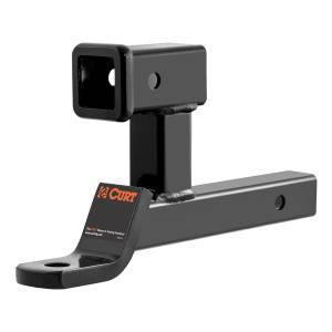 CURT 2 in. Receiver Loaded Ball Mount with 2 in. Ball, 2 in. Drop