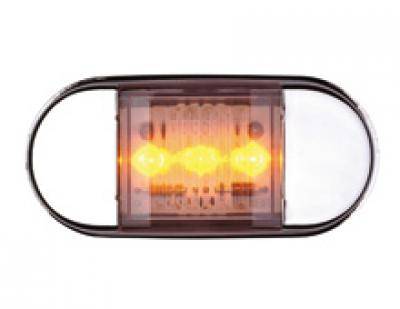 Maxxima - Maxxima 3 LED Amber Courtesy Light (LED-300MBR)