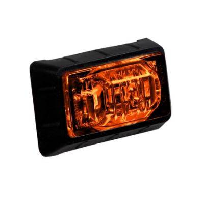 Maxxima - Maxxima 1.5" Amber Mini P2PC Clearance Marker Light with 3 LEDs (M09360Y)