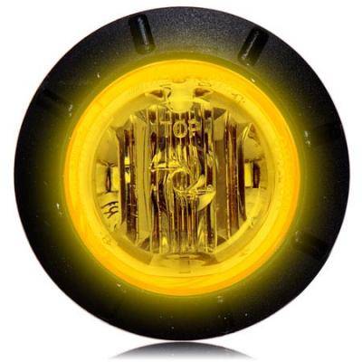 Maxxima - Maxxima 1 1/4" Amber LED Mini Combination Clearance Marker Light (M09400Y)