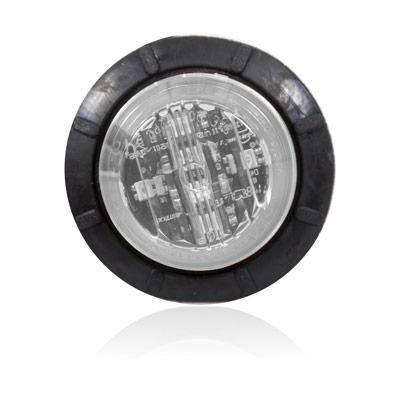 Maxxima - Maxxima 6 LED 1.25" Round White Low Profile Courtesy Light (M09410WCL)