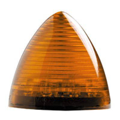 Maxxima - Maxxima LED 2 1/2" Beehive Amber Clearance Marker (M11201Y)