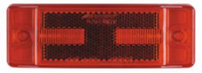 Maxxima - Maxxima 2" x 6" Red Clearance Marker/Auxiliary Turn (M20330R)