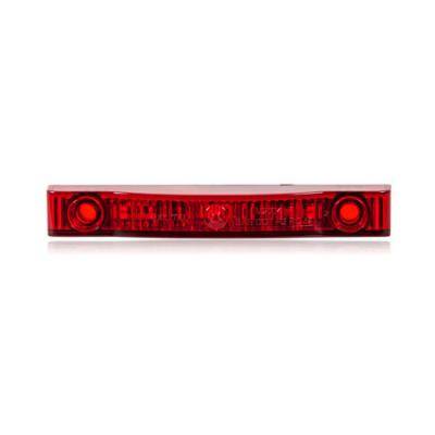 Maxxima - Maxxima Low Profile 4" Rectangular P2PC Red Clearance Marker Light (M20341R)