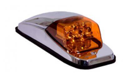 Maxxima - Maxxima Chrome LED Upper Cab Marker Light (M27011Y)