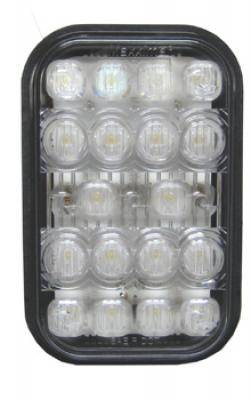 Maxxima - Maxxima Rectangular White Back-Up Light (M42213)