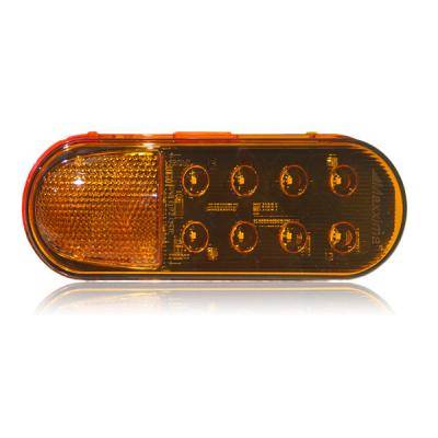 Maxxima - Maxxima Oval Amber Side Turn/Side Marker (M63124Y)