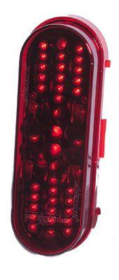 Maxxima - Maxxima 42 LED 6" Oval Stop/Tail/Turn (M63420R)