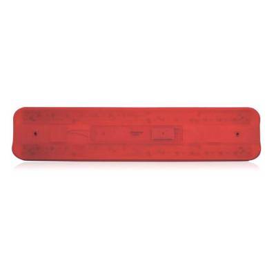 Maxxima - Maxxima 21" Low Profile Red & White Interior Light - 1,000 Lumens - Touch Sensitive On/Off Switch (M84438RW)