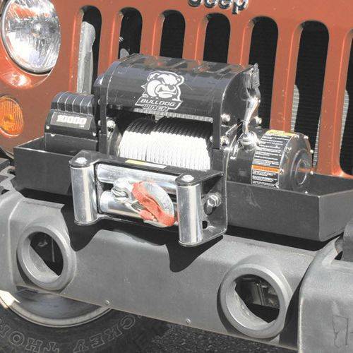 Bulldog Winch - Bulldog Winch Winch Mount, JK with OE Bumper (20066)
