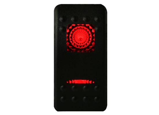 Bulldog Winch - Bulldog Winch Rocker Switch-ON/OFF 5-Pin Red (20256)