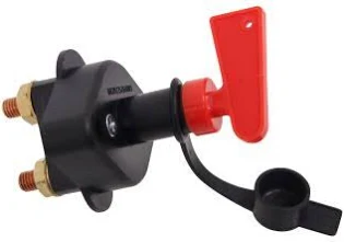 Bulldog Winch - Bulldog Winch Shut-Off Switch 400A removeable key (20247)