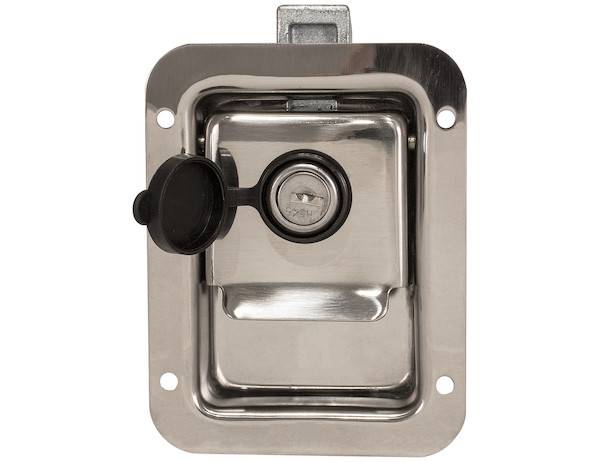 Buyers Product Company - BUYERS PRODUCT COMPANY Rust Resistant Steel Junior Single Point Locking Paddle Latch - Weld-On (L1980)