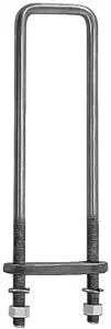 Buyers Product Company - BUYERS PRODUCT COMPANY 18 Inch Square Bend 5/8 Inch U-Bolt Kit-4 Sets (UB623518)