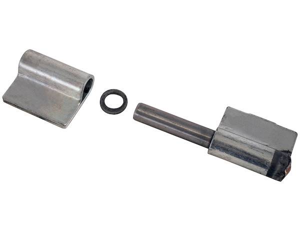 Buyers Product Company - BUYERS PRODUCT COMPANY Steel Weld-On Butt Hinge with 3/8 Stainless Pin - 1.25 x 4 Inch-Zinc Plated-LH (H412538LH)