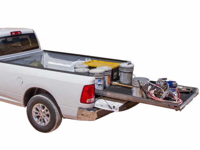 CargoGlide - CargoGlide CG1500XL Slide out Truck Bed Tray-1500 lb Capacity 100% Extension (CG1500XL-AVAL)