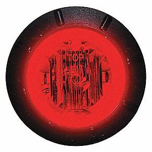 Maxxima - Maxxima 1 1/4" Red LED Mini Combination Clearance Marker Light (M09400R)