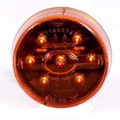 Maxxima - Maxxima 2 ½" Round Amber LED Clearance Marker Light (M11350Y-X)