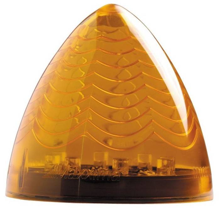 Maxxima - Maxxima 2 1/2" Beehive Amber Clearance Marker (M16800Y)