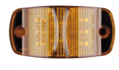Maxxima - Maxxima 4" Combination Amber Clearance Marker - 14 LED"S (M23015Y)