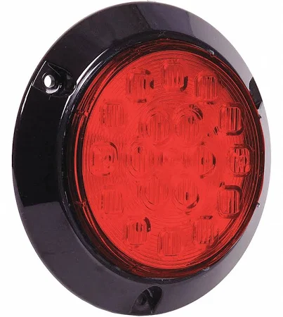 Maxxima - Maxxima 4" Round Stop/Tail/Turn Surface Mount Light (M42321R)