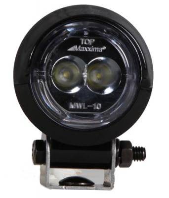 Maxxima - Maxxima 2" Round Mini Bracket Mount Work Light (MWL-10SP-SM)