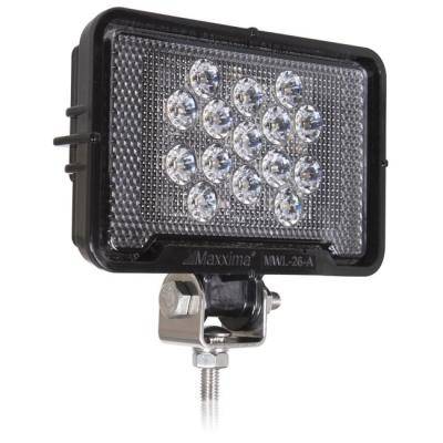 Maxxima - Maxxima Rectangular Light Weight 550 Lumen 15 LED Work Light (MWL-26-A)