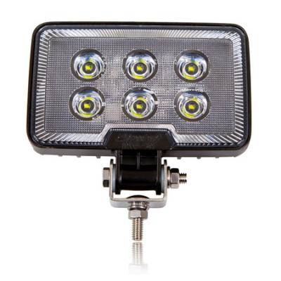 Maxxima - Maxxima Rectangular 1,200 Lumen 6 LED Work Light (MWL-29)