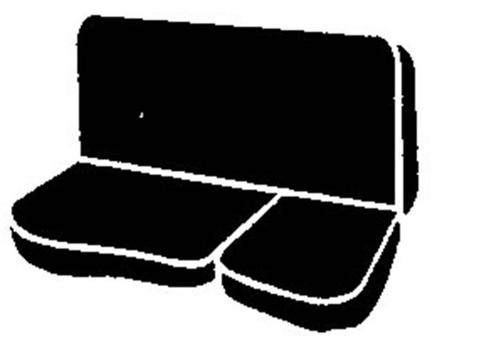 Fia - Fia Wrangler Custom Seat Cover TR42-3BLACK