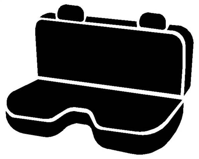 Fia - Fia Wrangler Custom Seat Cover TR42-43GRAY