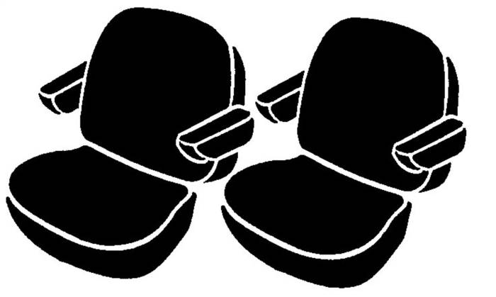 Fia - Fia Wrangler Universal Fit Seat Cover TR43-5WINE