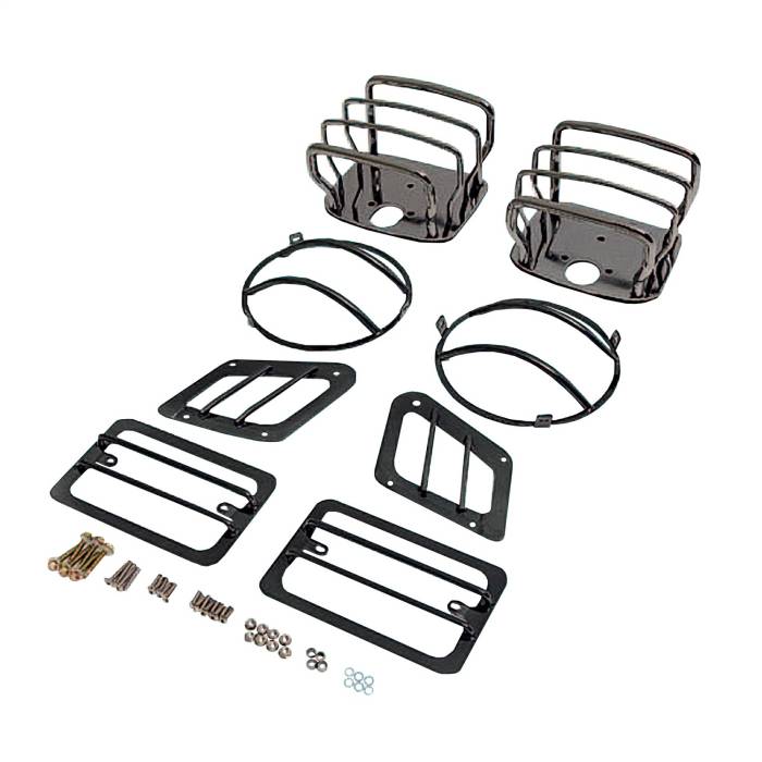 Rugged Ridge - Rugged Ridge Euro Guard Kit Offroad/Racing Lamp Guard 11180.05