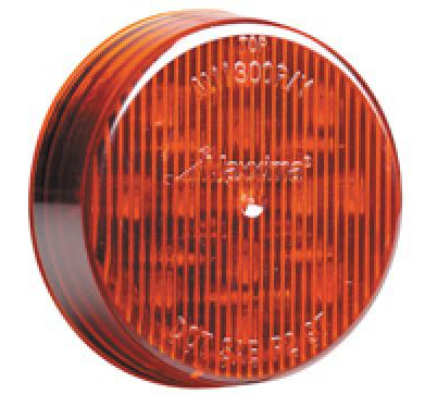 Maxxima - Maxxima LED 2-1/2" RND Marker Red (M11300R)