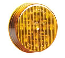 Maxxima - Maxxima LED 2-1/2" RND Marker Amber (M11300Y)