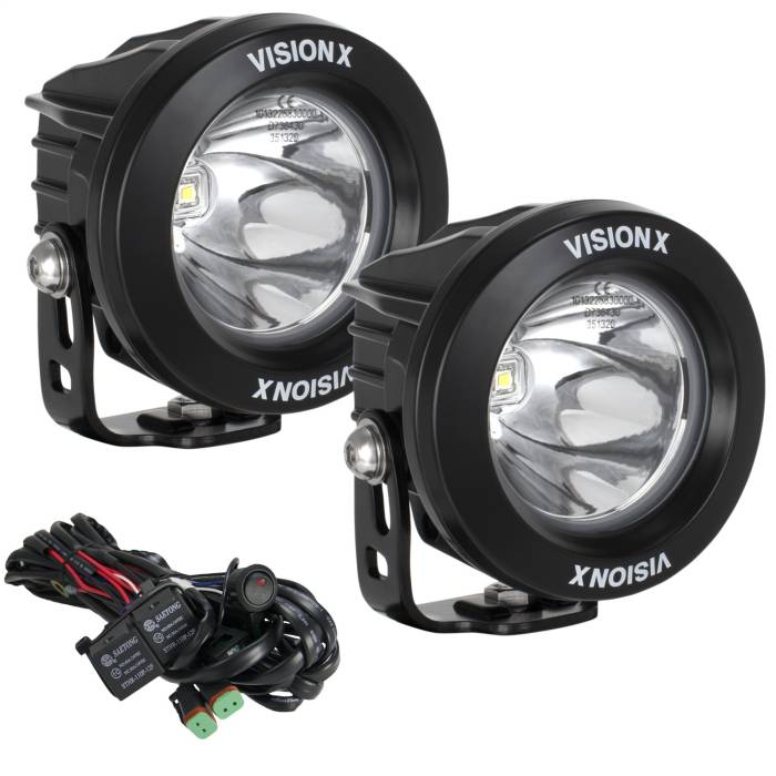 Vision X Lighting - Vision X Lighting Optimus Series Prime LED Off Road Light Kit 9141251