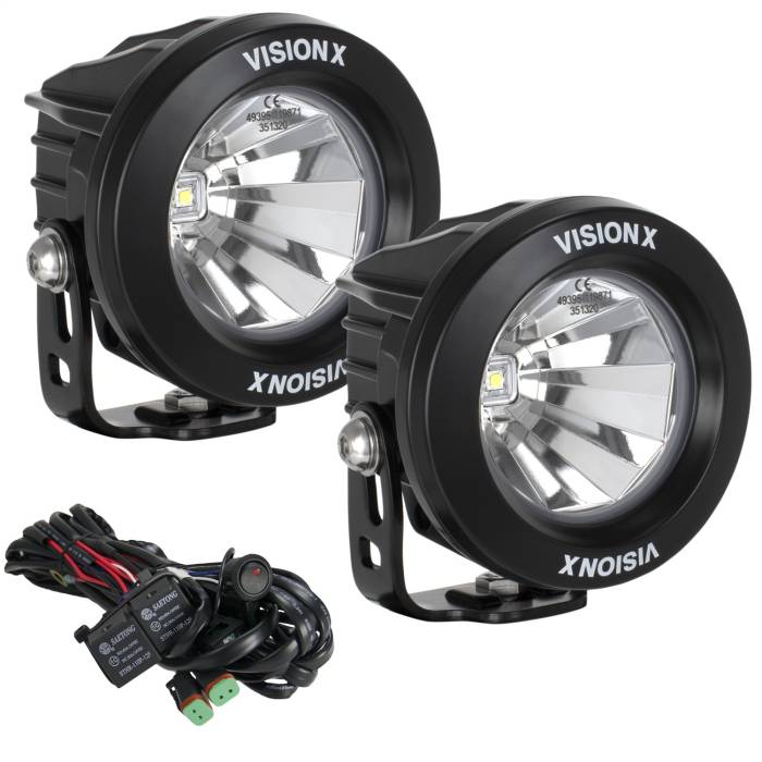 Vision X Lighting - Vision X Lighting Optimus Series Prime LED Off Road Light Kit 9141435