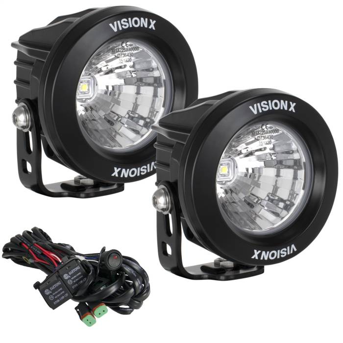 Vision X Lighting - Vision X Lighting Optimus Series Prime LED Off Road Light Kit 9141343
