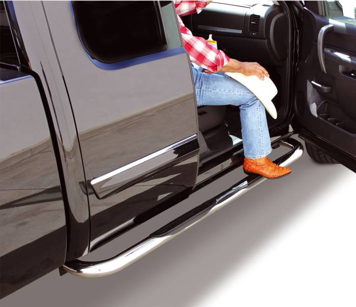 Go Rhino - Go Rhino - 4180PS - 4000 Series SideSteps & Mounting Brackets