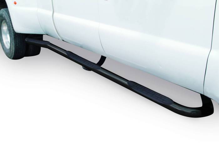 Go Rhino - Go Rhino - 62146B - 6000 Series SideSteps - One-Piece (Kickout Version for Dual Rear Wheels)