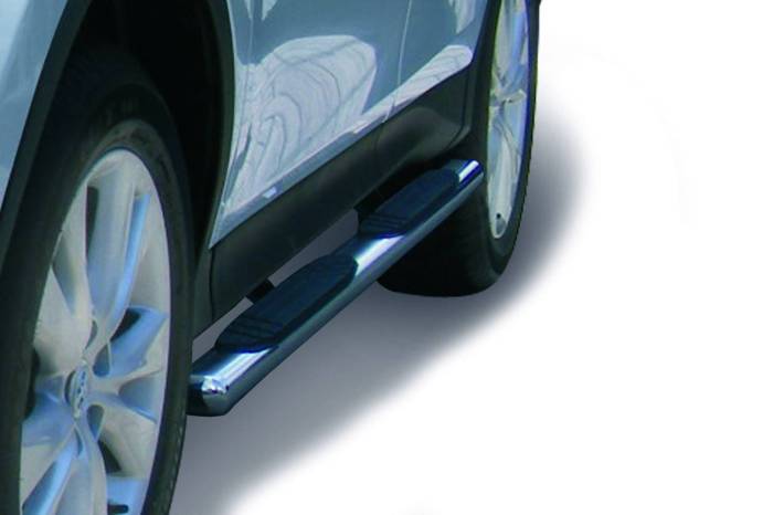 Go Rhino - Go Rhino - 640067PS - 4in OE Xtreme SideSteps - 67in Long - Polished Stainless Steel - Bars Only