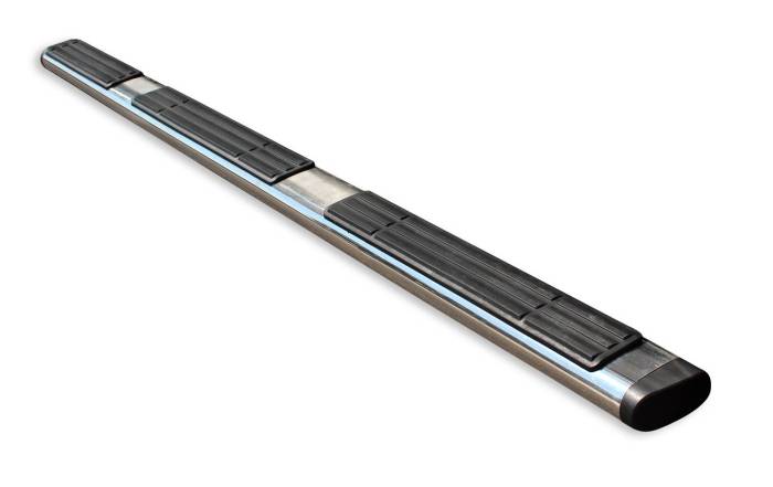 Go Rhino - Go Rhino - 660104PS - 6in OE Xtreme Wheel-to-Wheel SideSteps - 104in Long - Stainless Steel - Bars Only