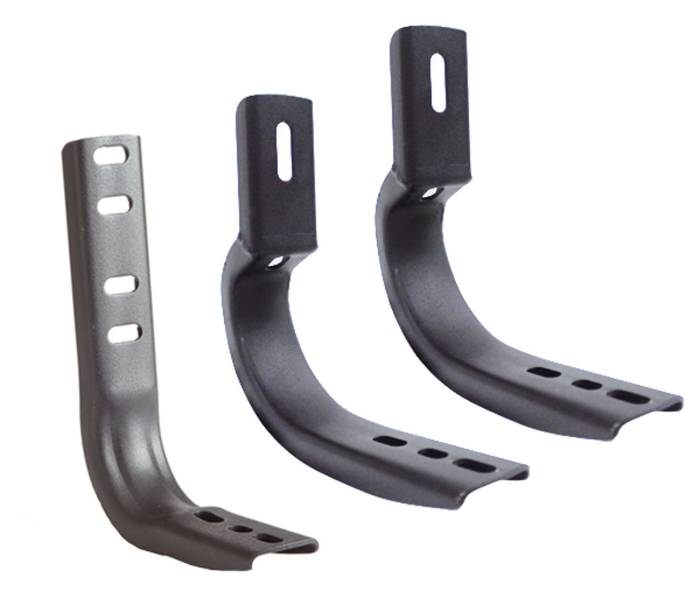 Go Rhino - Go Rhino - 6840405 - Brackets for OE Xtreme Cab-Length SideSteps For Diesel Vehicles
