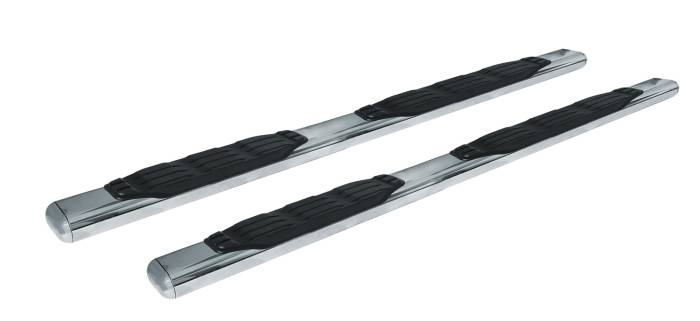 Go Rhino - Go Rhino - 685449987PS - 5in OE Xtreme Low Profile Side Steps, Polished Stainless, 87in long