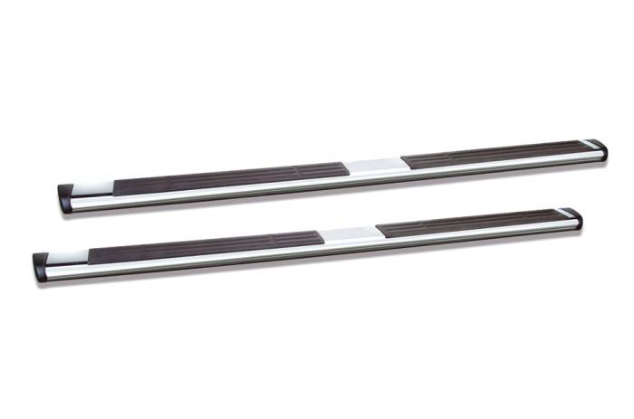 Go Rhino - Go Rhino - 686415587PS - 6in OE Xtreme Stainless SideSteps Kit - 87in Long + Brackets
